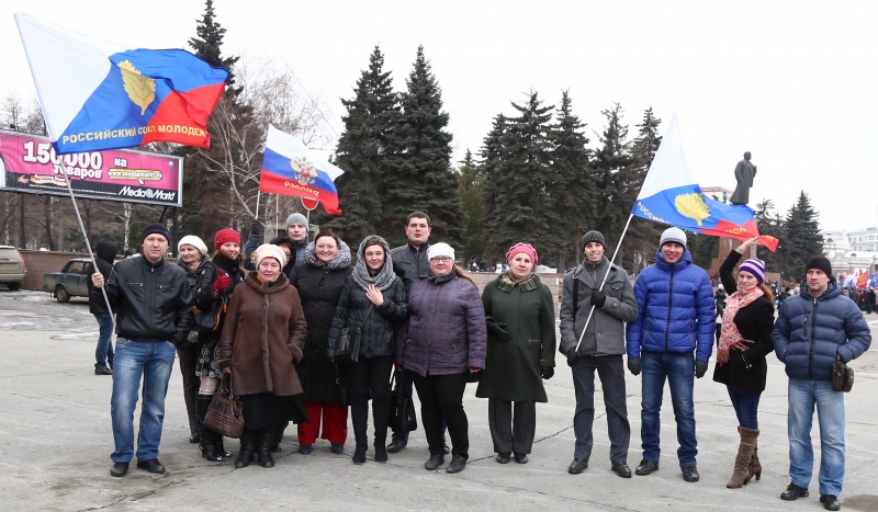 Активисты РСМ вновь собрались на митинг в поддержку новой российской республики 